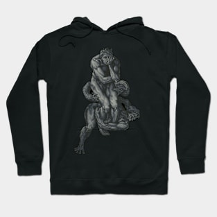 tutto avem veduto (solitary figure) Hoodie